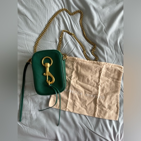 Emerald Rebecca Minkoff Lou Crossbody Bag - Picture 2 of 9